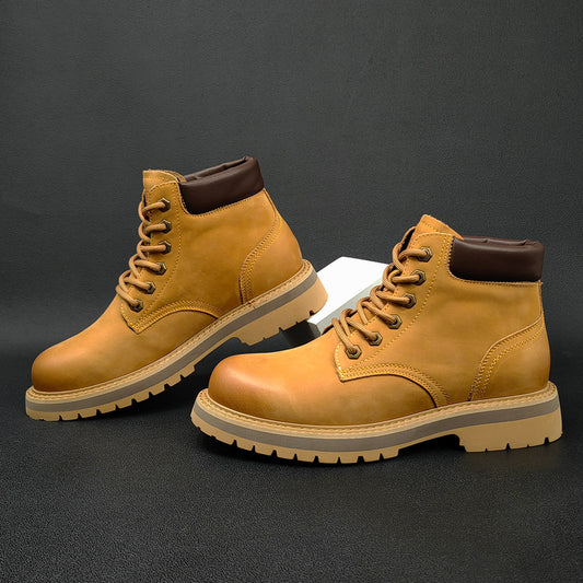 Bottes en cuir pour hommes / Men's leather boots